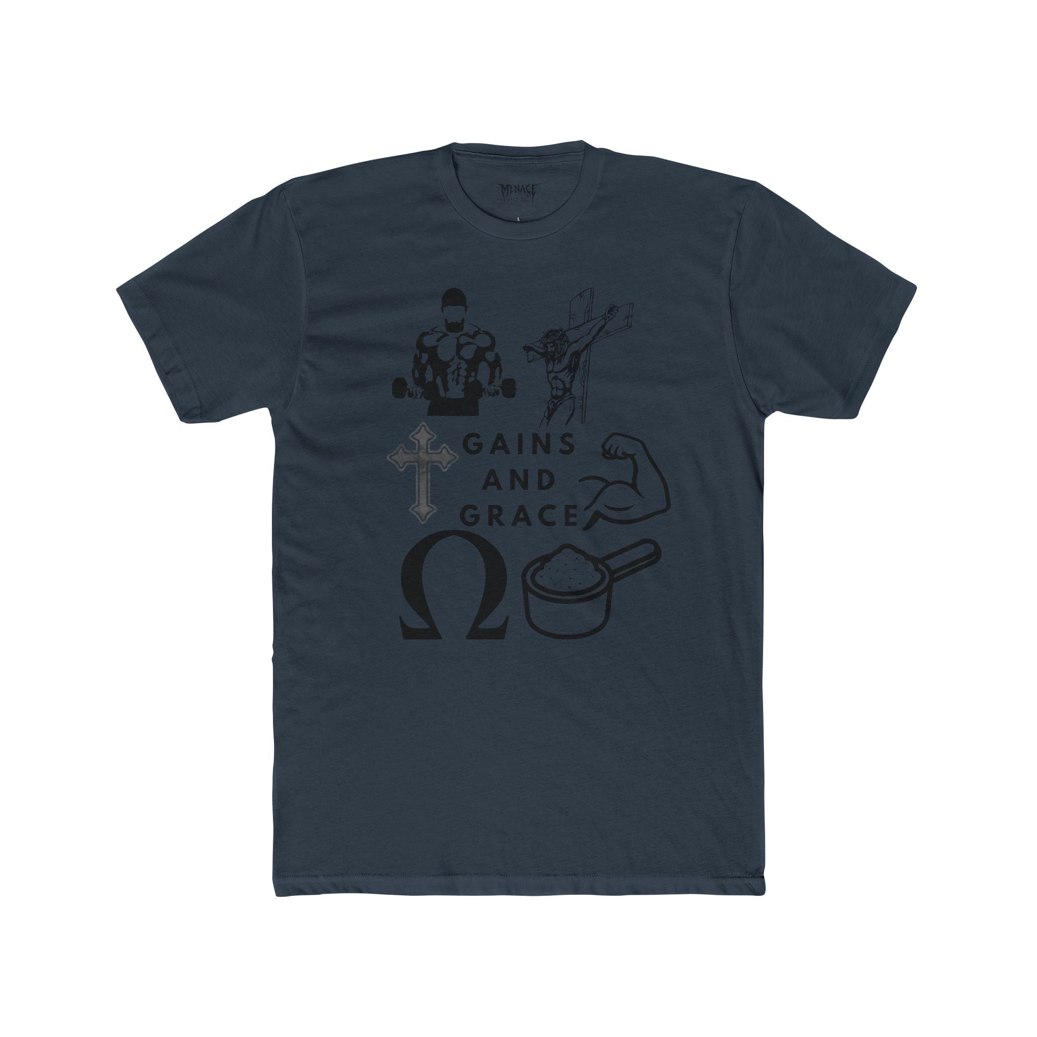 Gains and Grace athletic tee