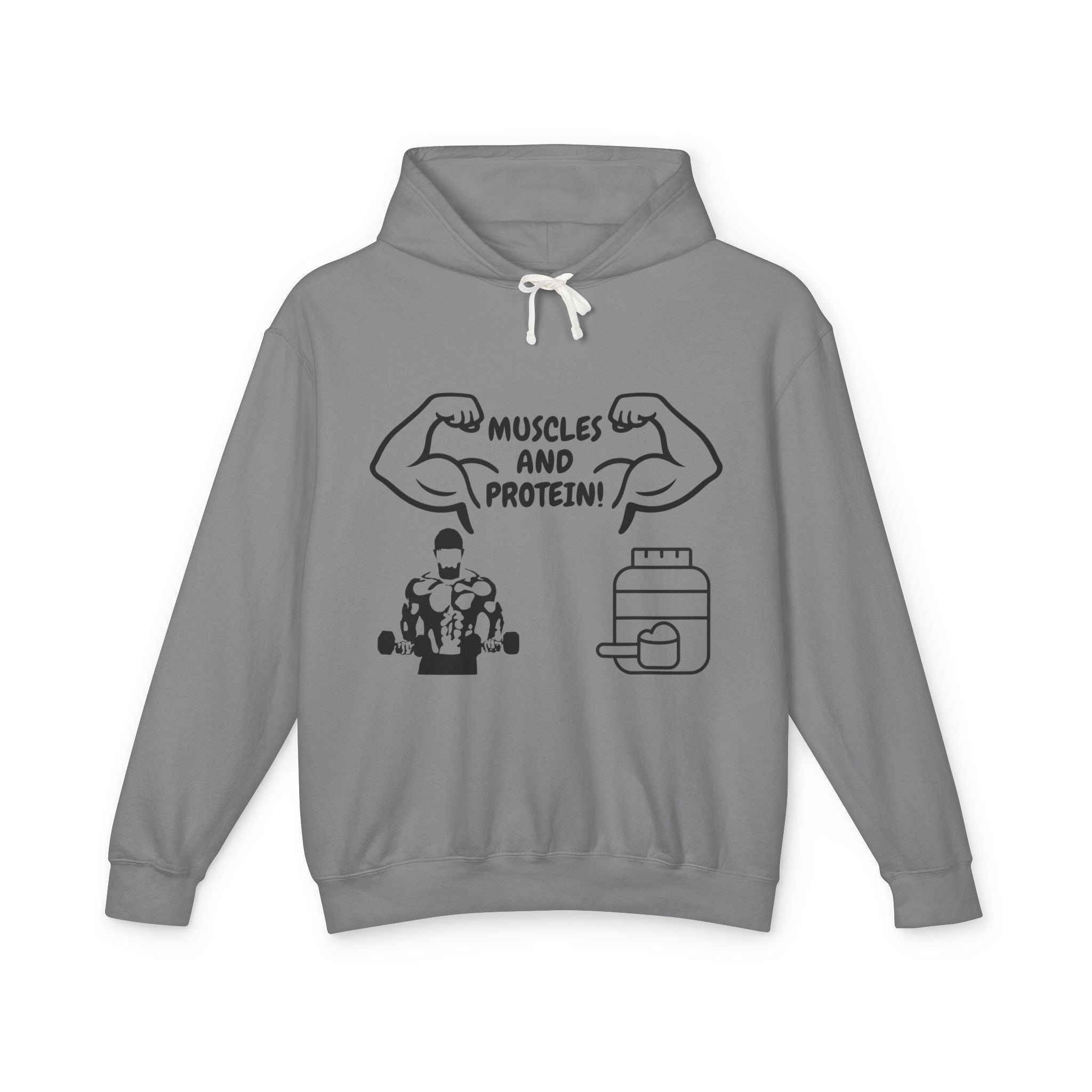 Muscles and Protein Hoodie