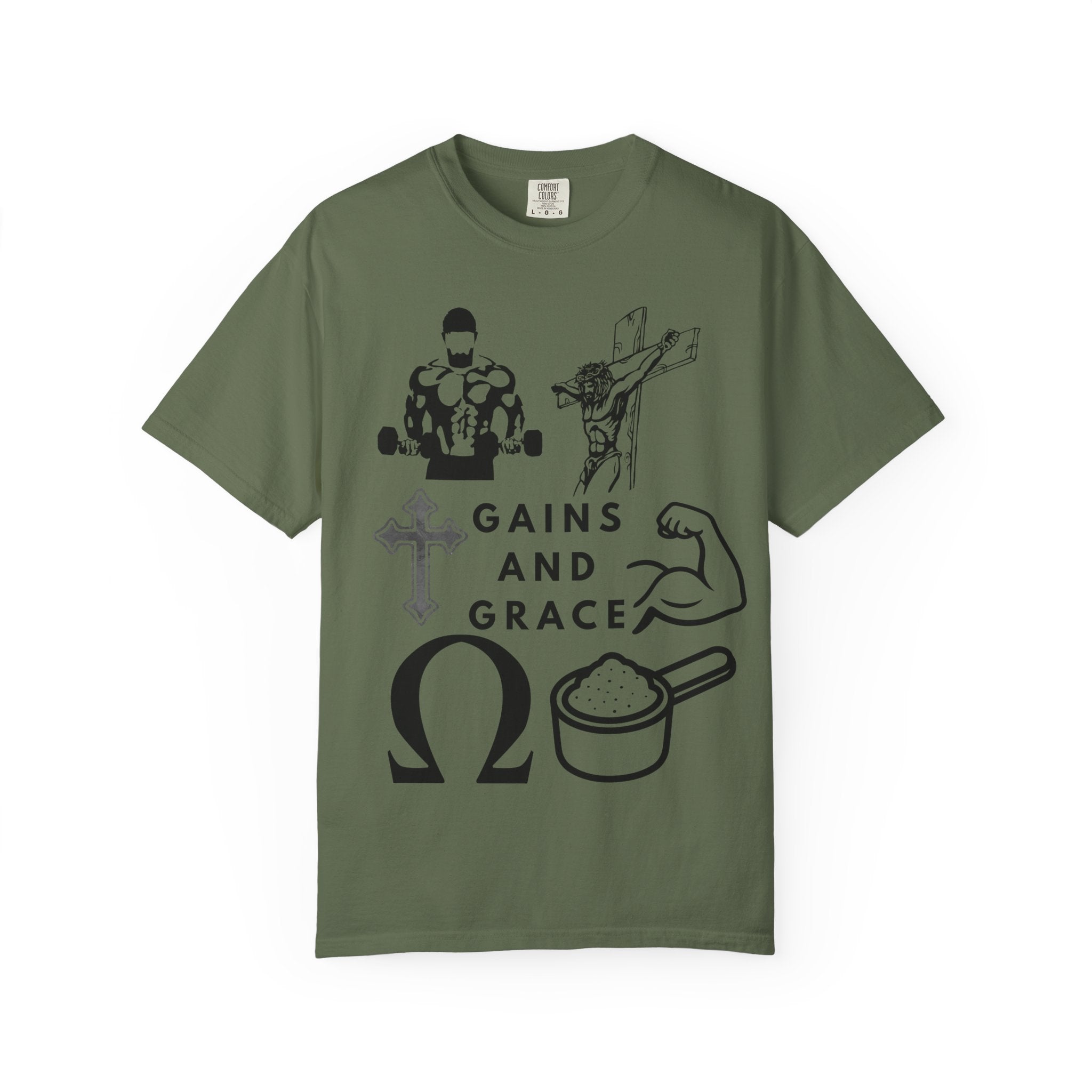 Gains and Grace tee