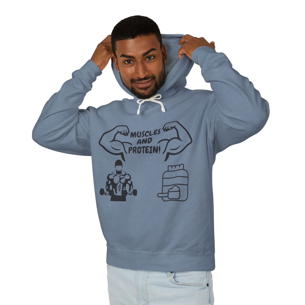 Muscles and Protein Hoodie