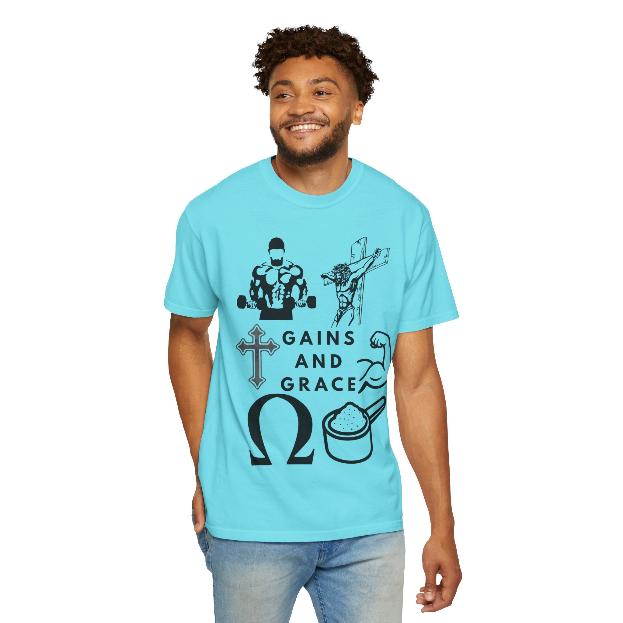 Gains and Grace tee