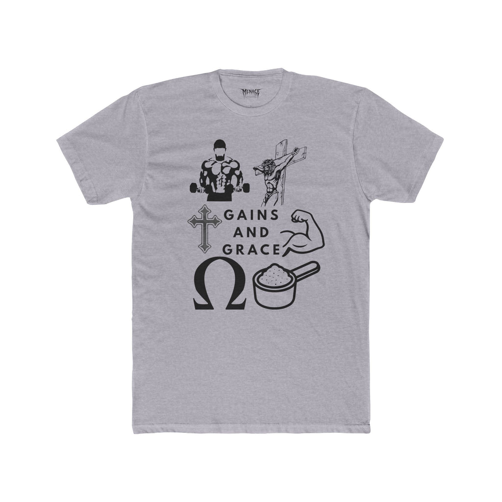 Gains and Grace athletic tee