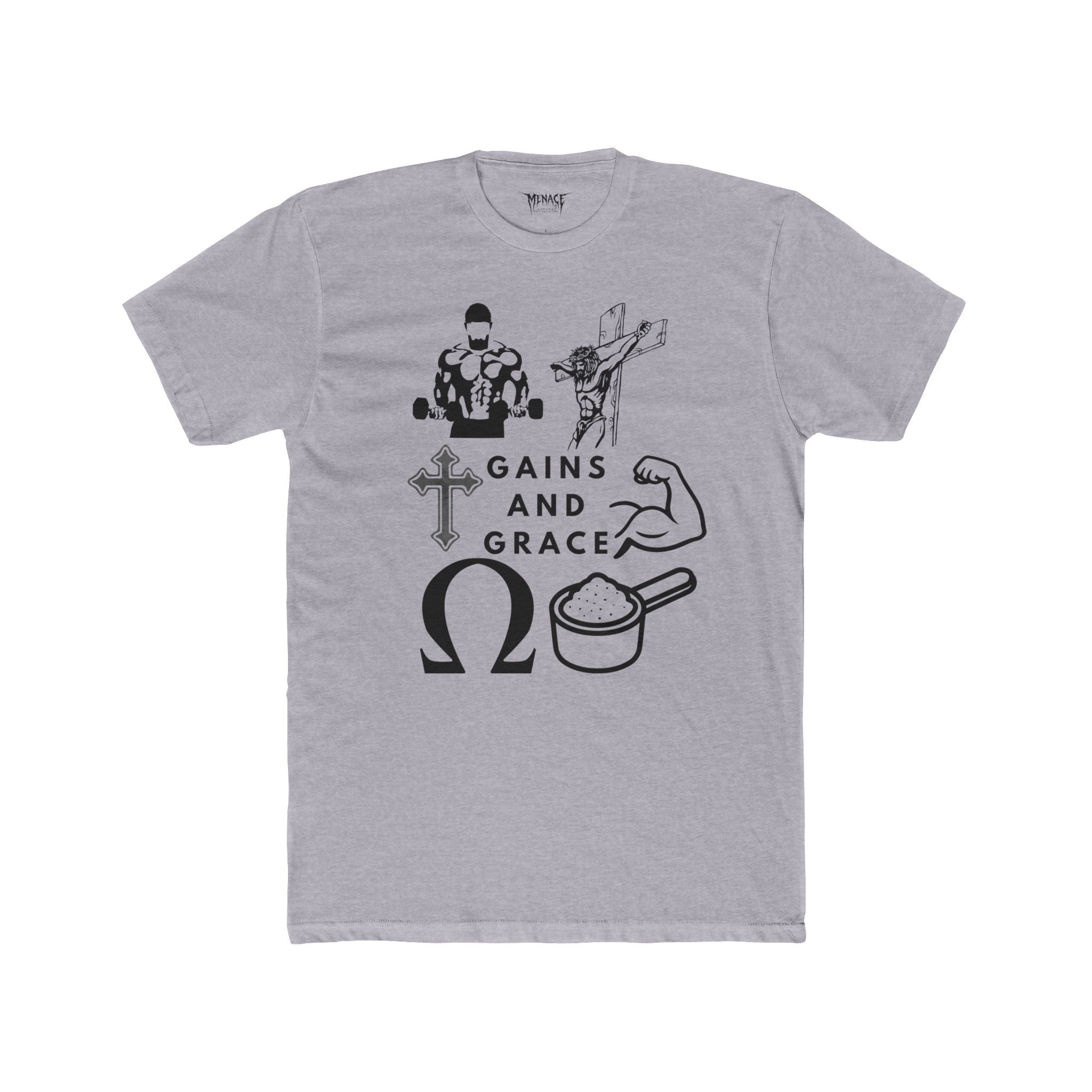 Gains and Grace athletic tee