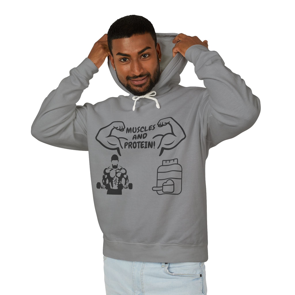 Muscles and Protein Hoodie