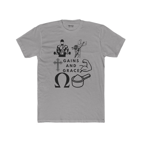 Gains and Grace athletic tee