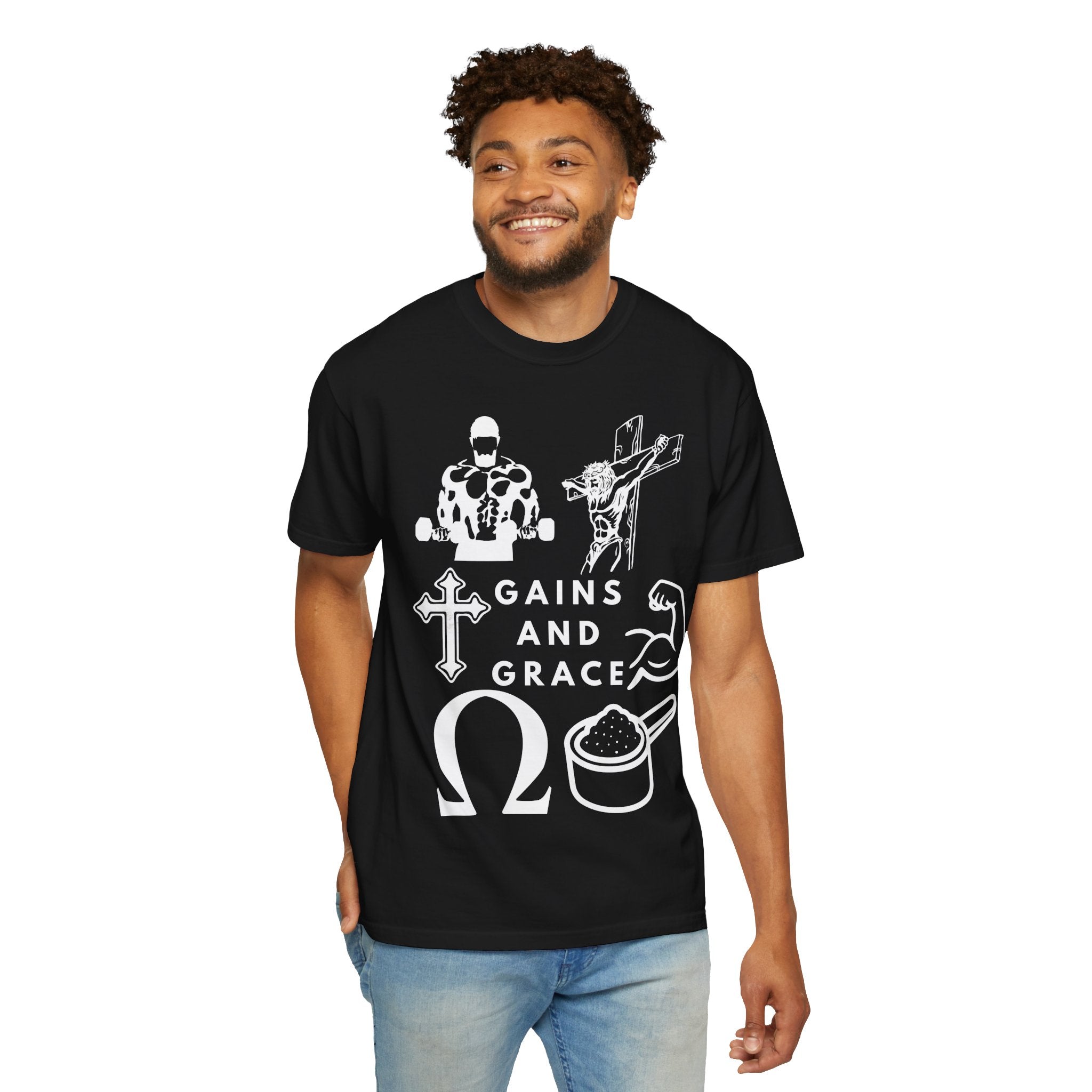 Gains and Grace tee