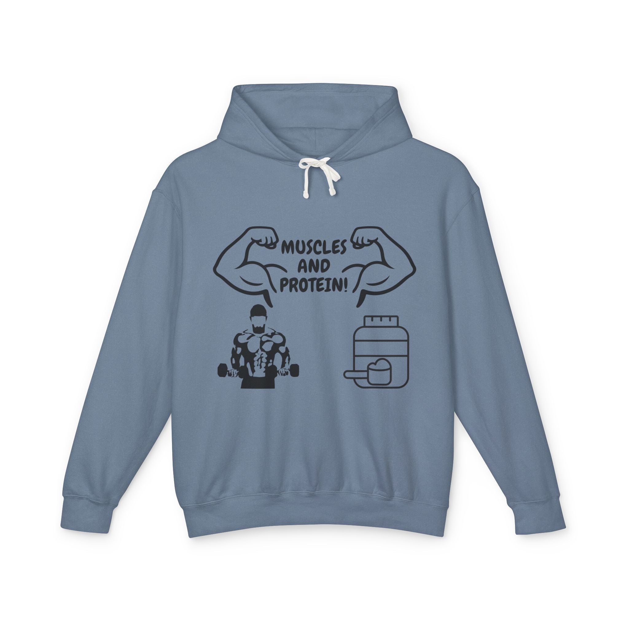 Muscles and Protein Hoodie