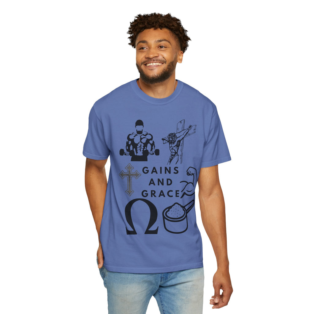 Gains and Grace tee