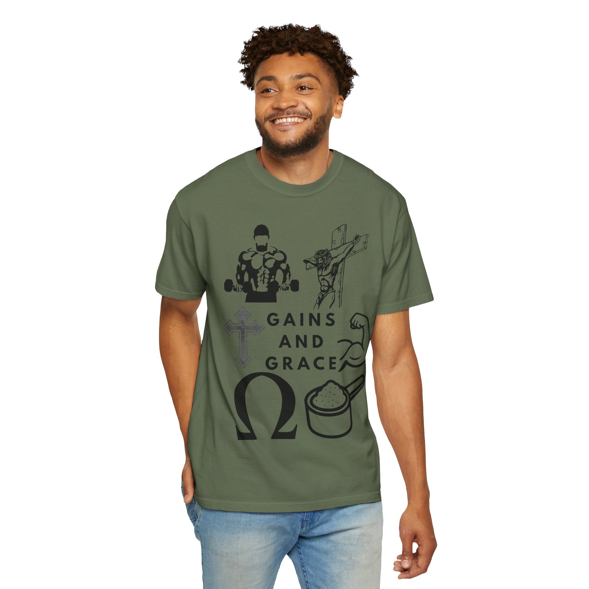 Gains and Grace tee