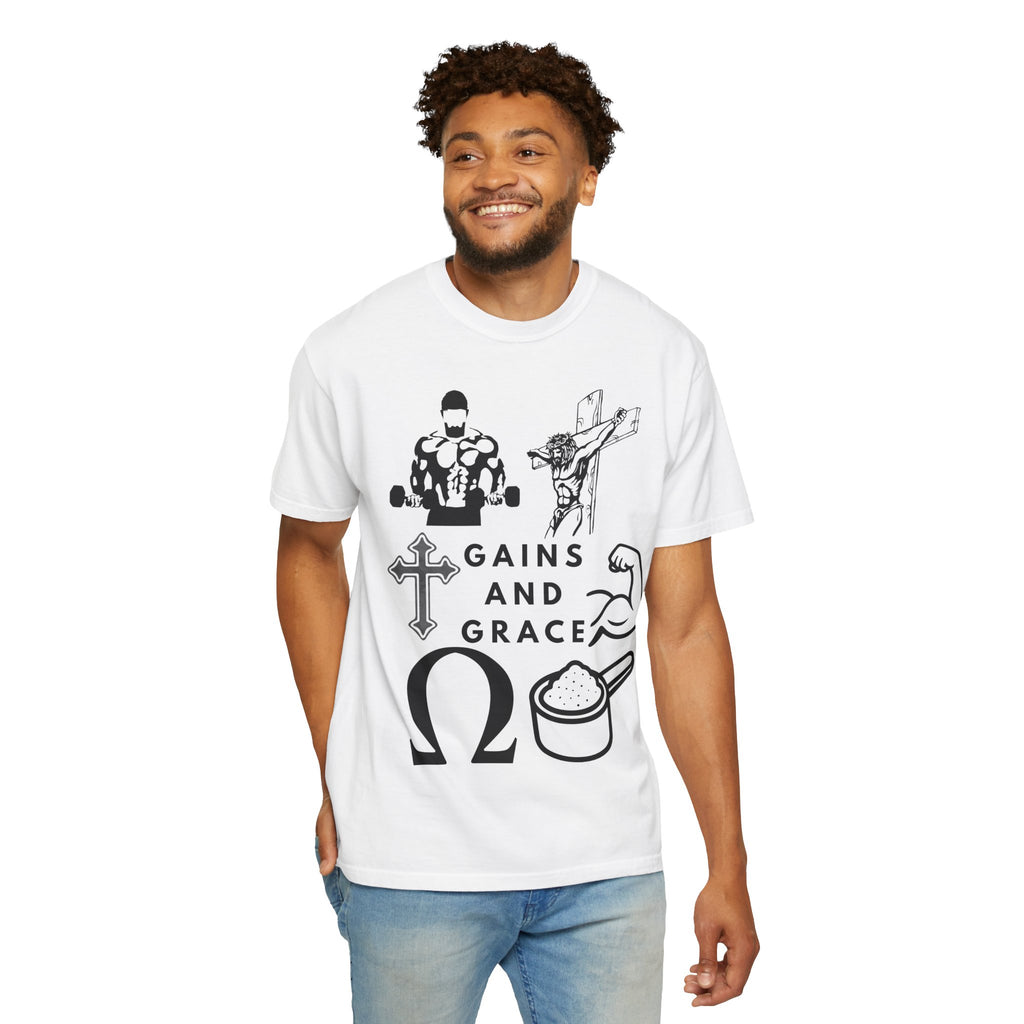 Gains and Grace tee