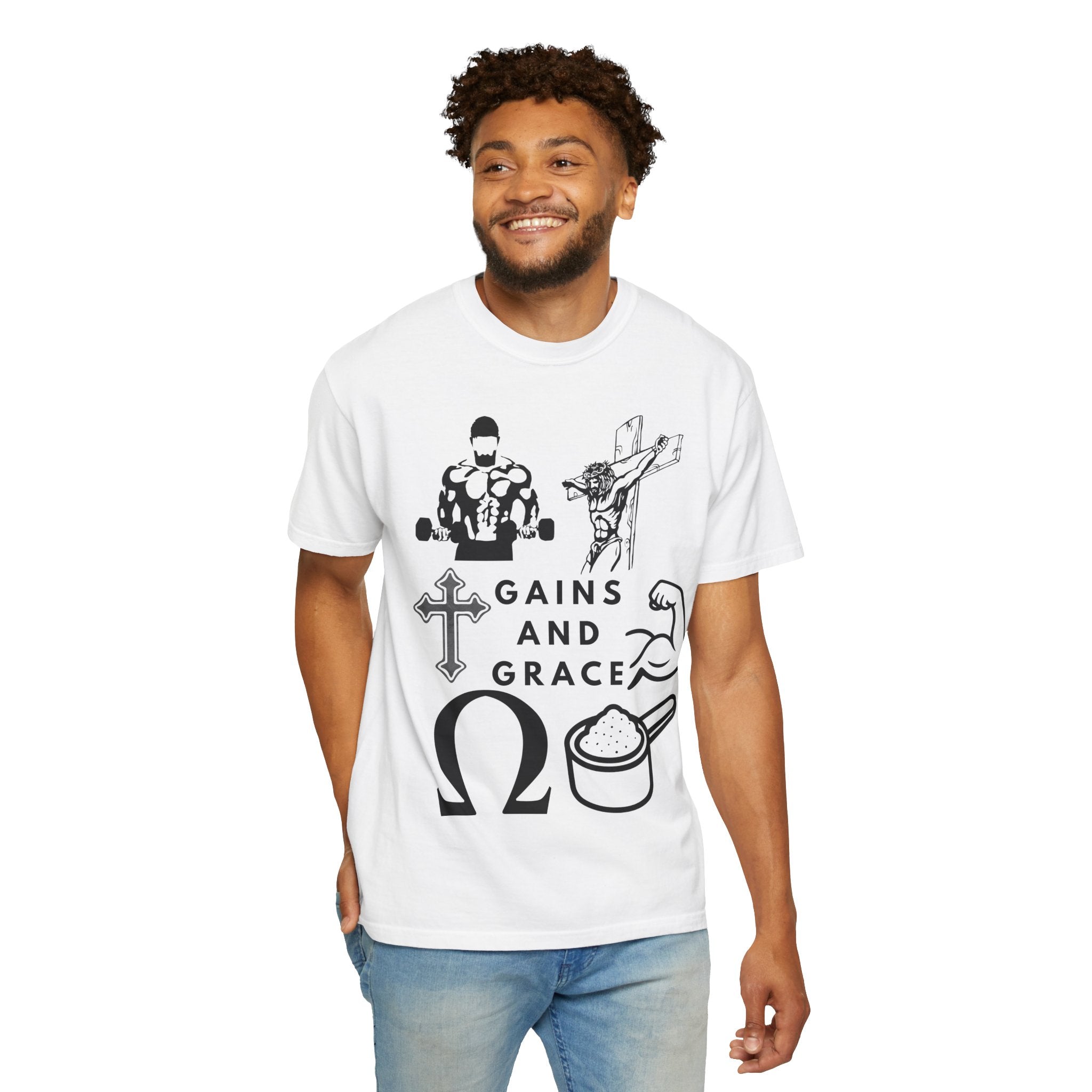 Gains and Grace tee