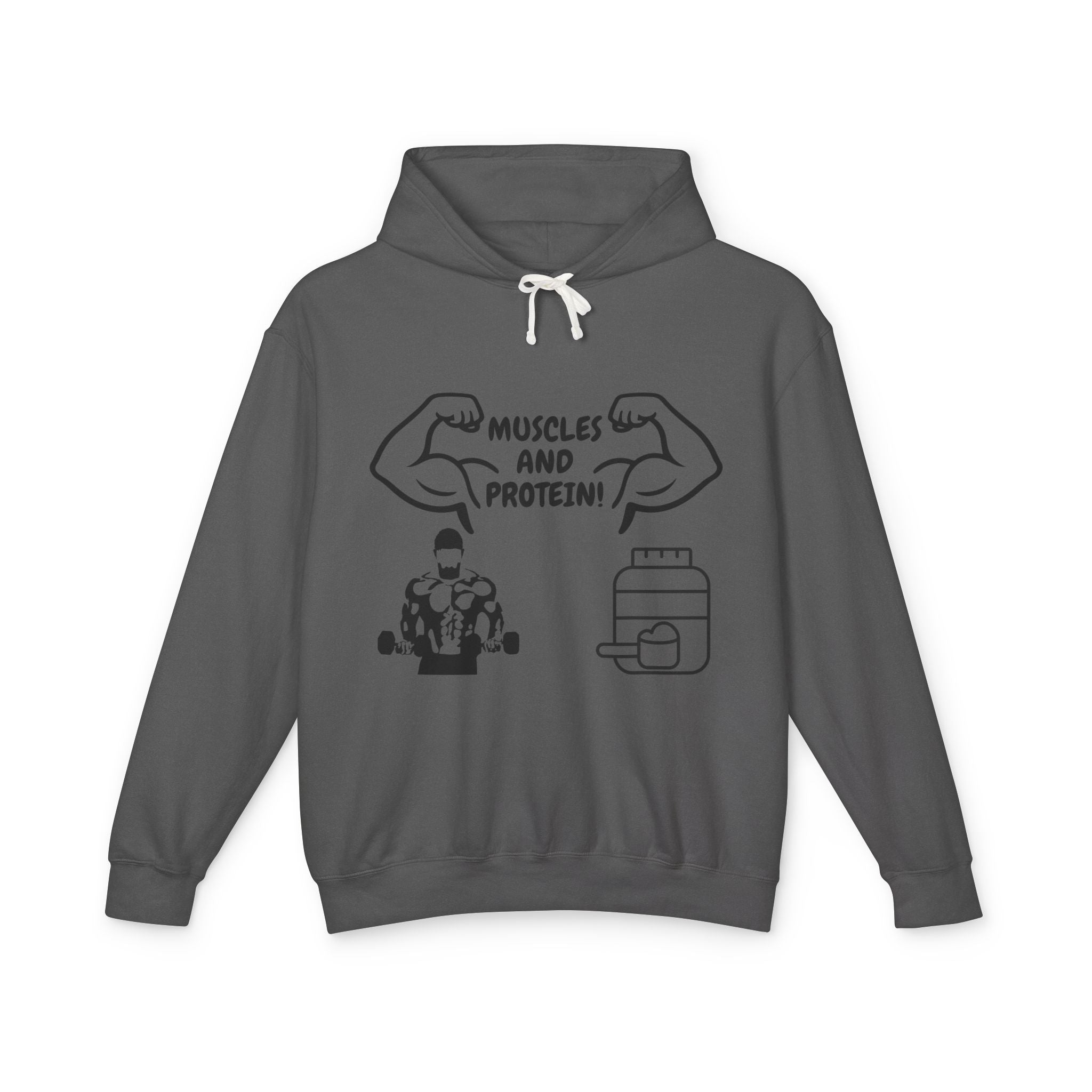 Muscles and Protein Hoodie