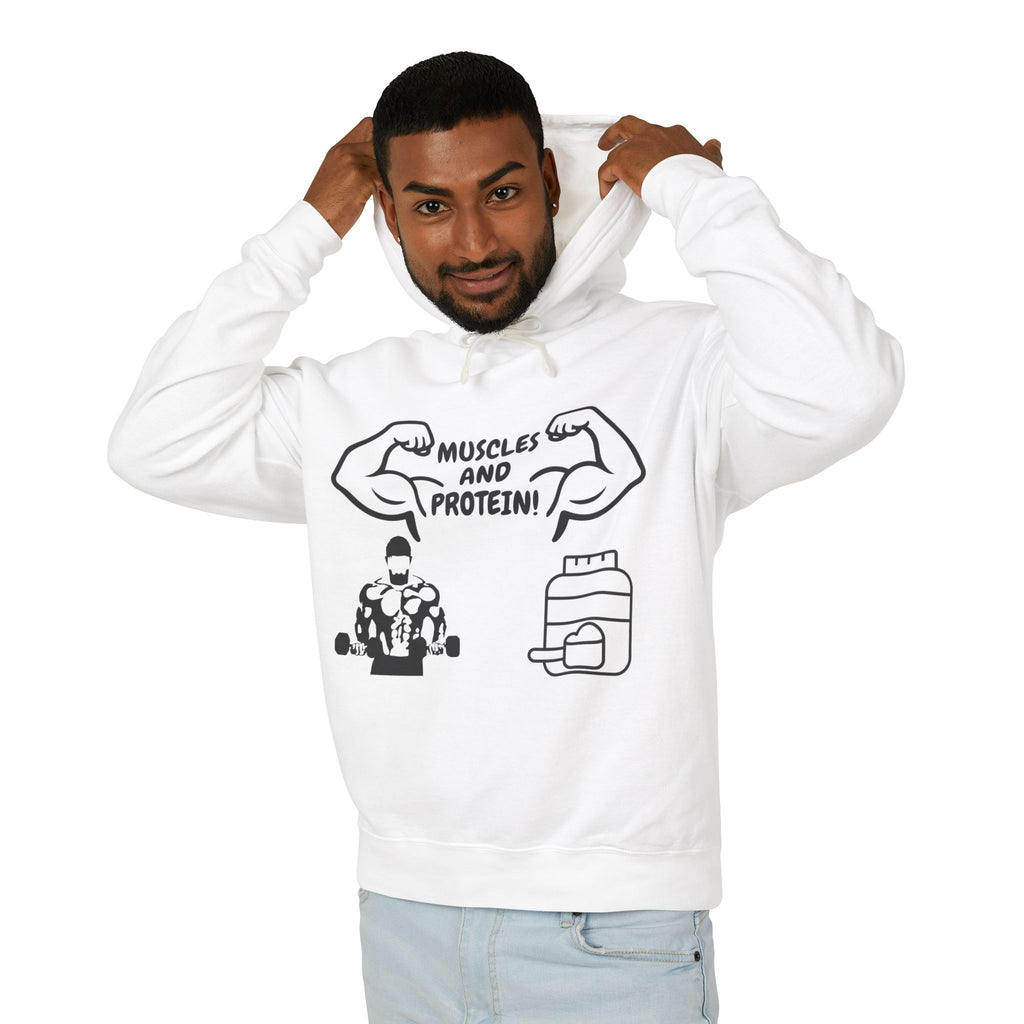Muscles and Protein Hoodie