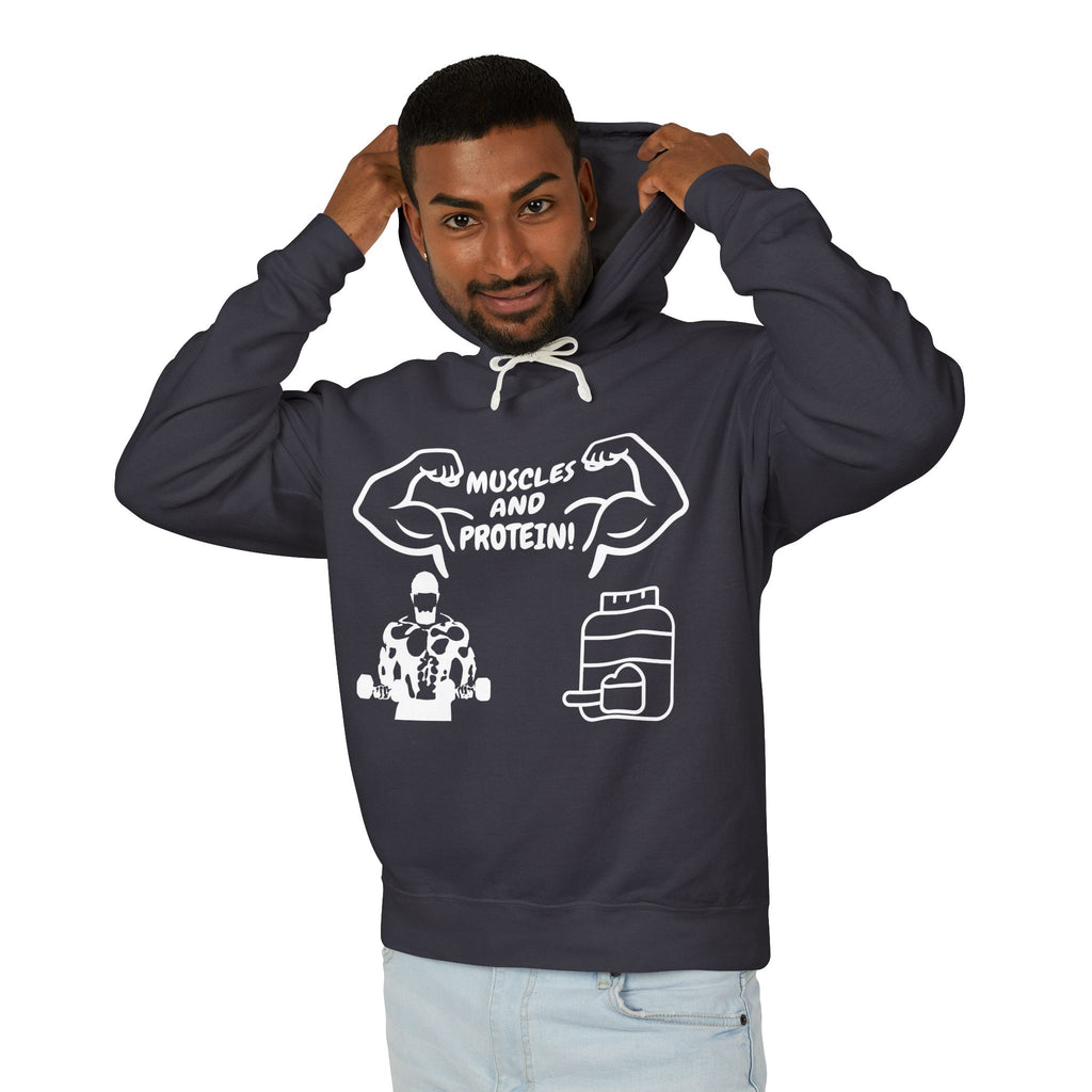 Muscles and Protein Hoodie