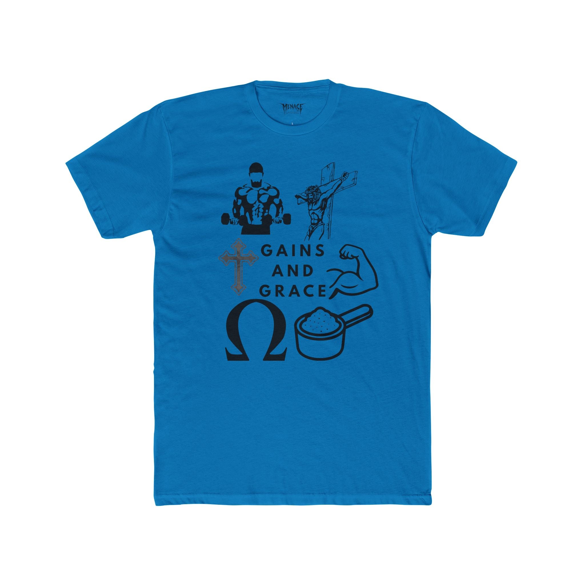 Gains and Grace athletic tee