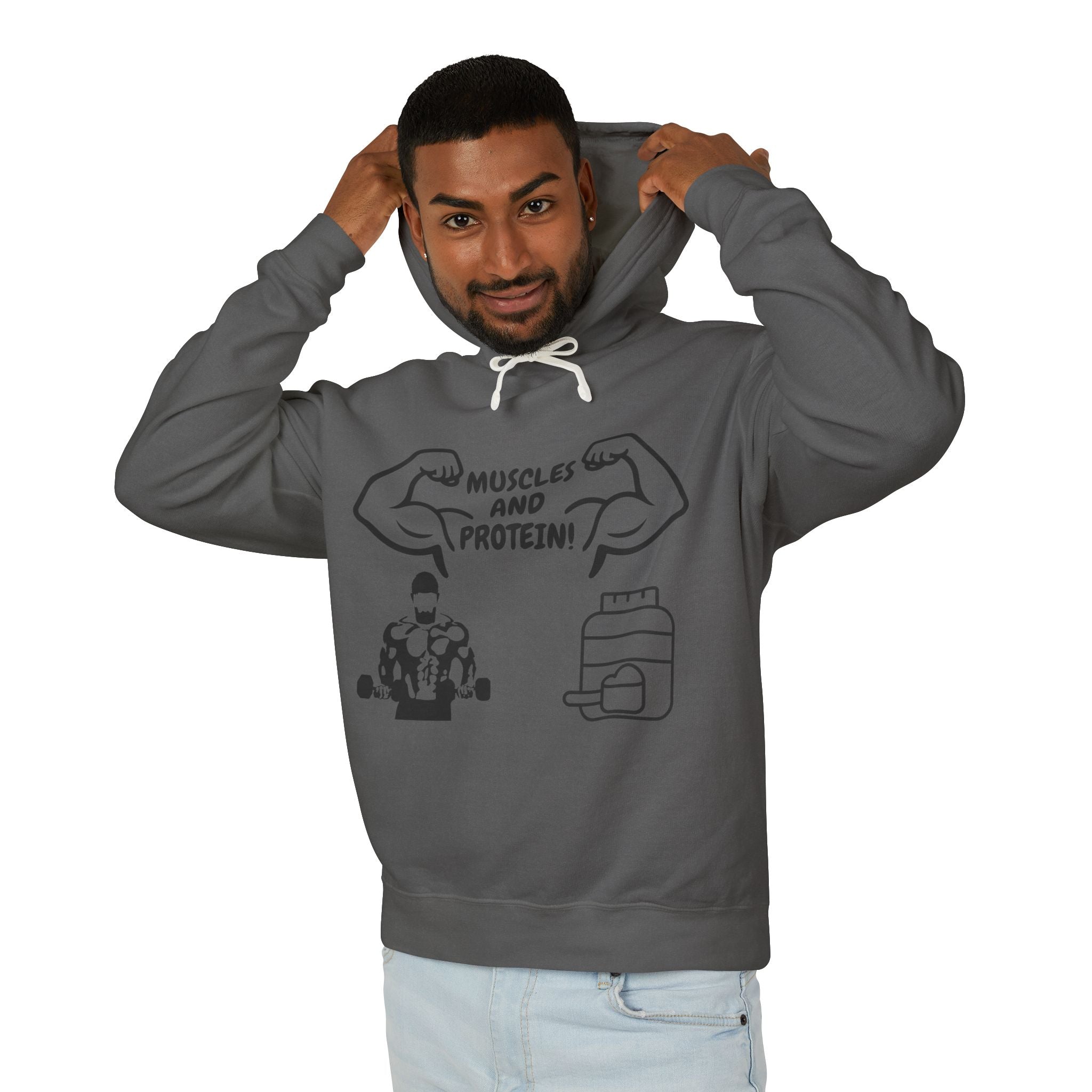 Muscles and Protein Hoodie