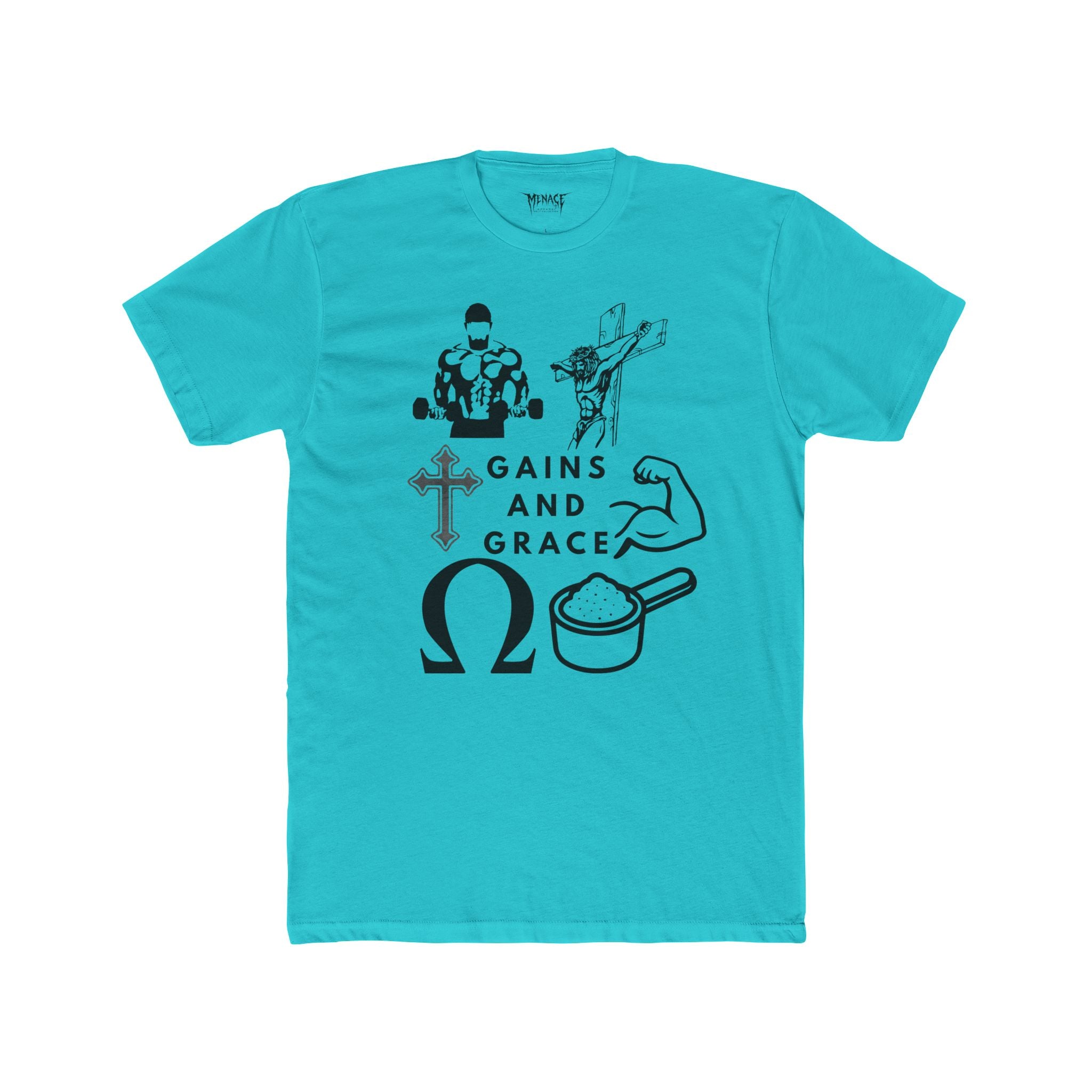 Gains and Grace athletic tee