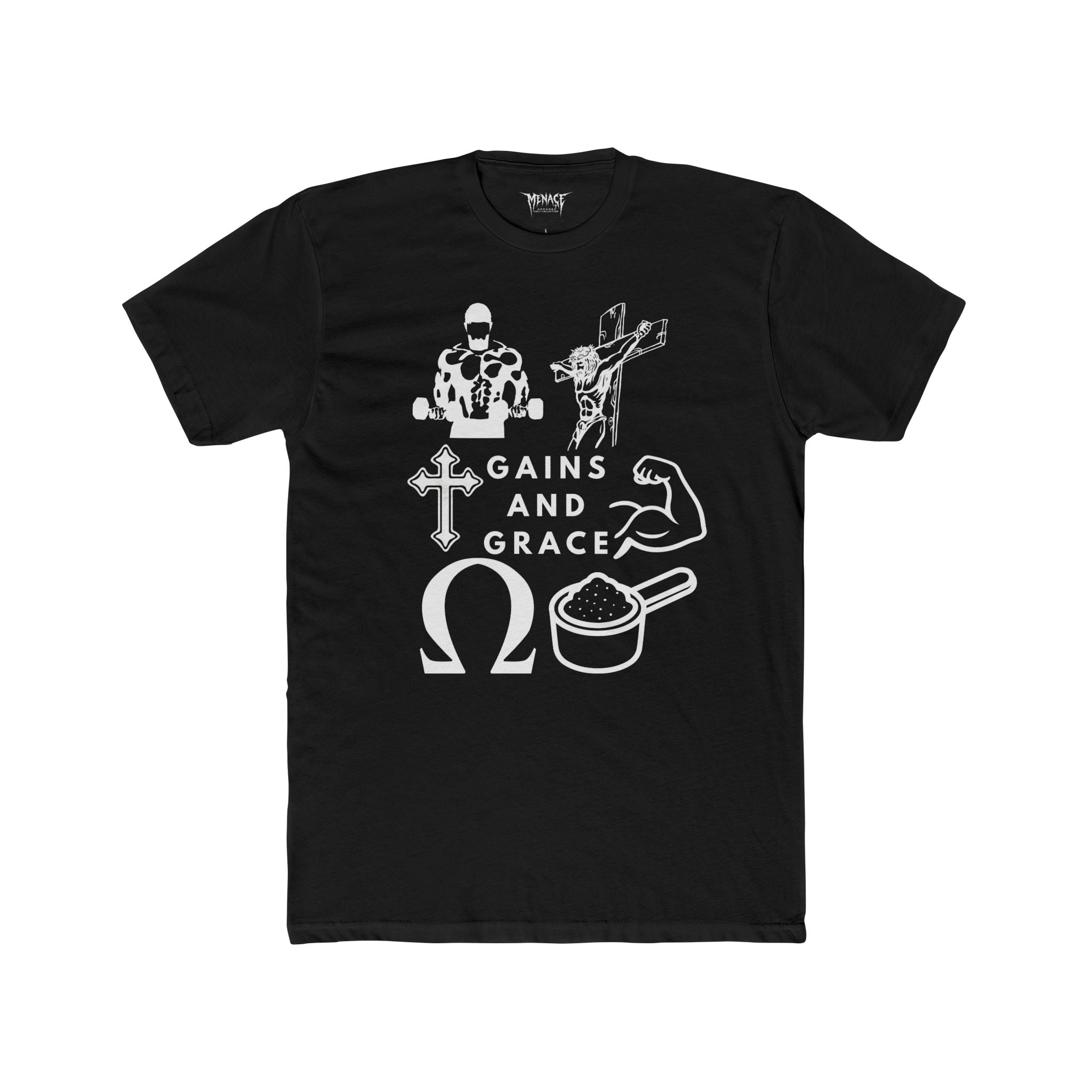 Gains and Grace athletic tee