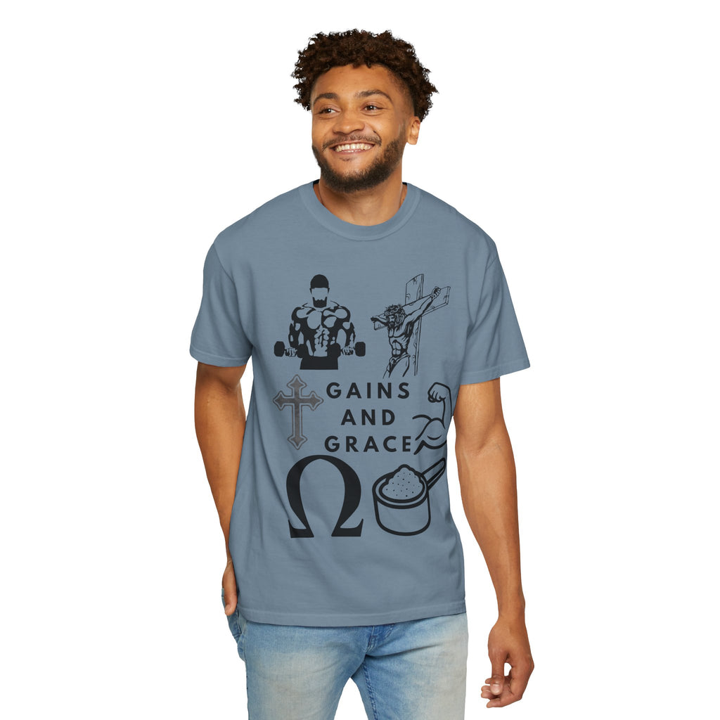 Gains and Grace tee
