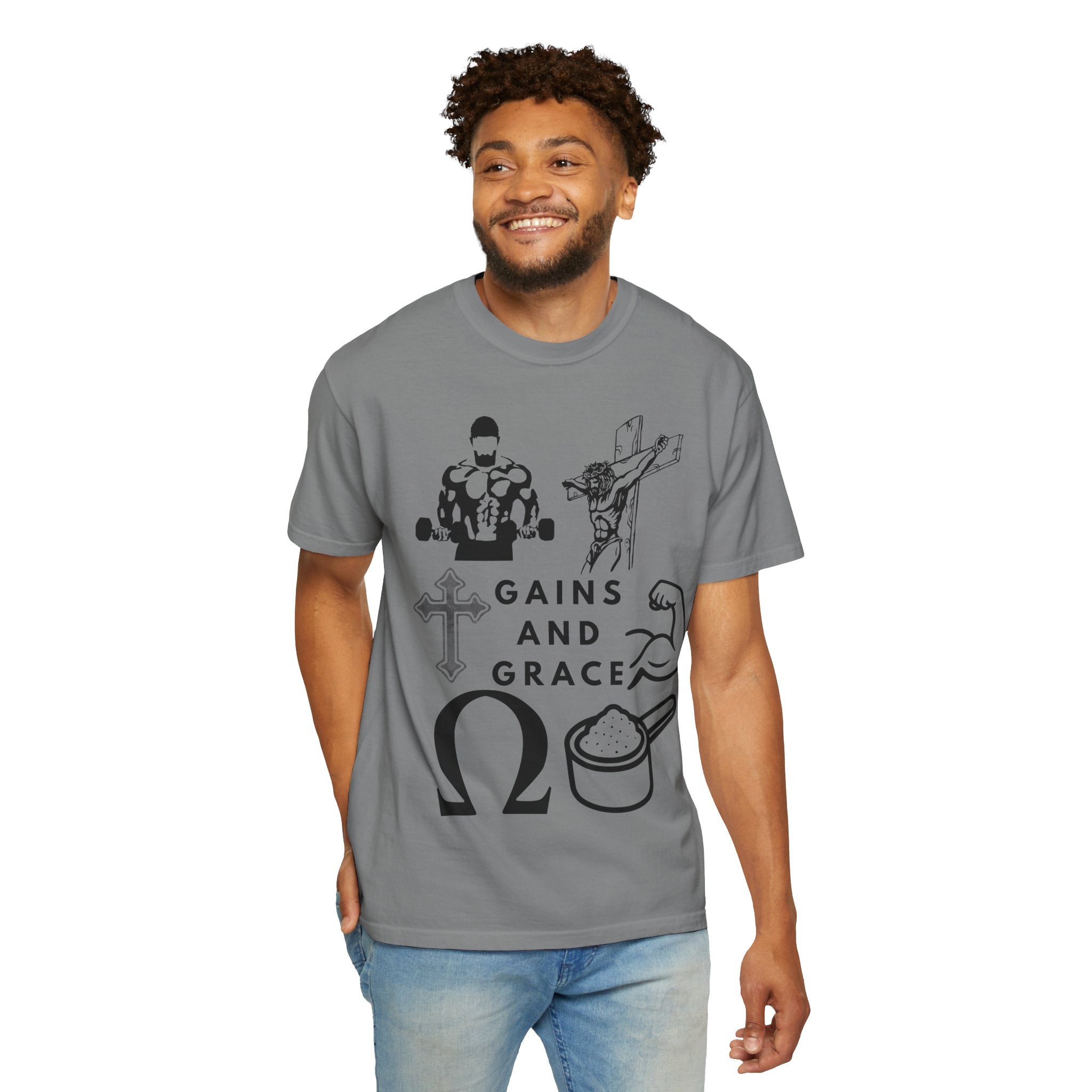 Gains and Grace tee