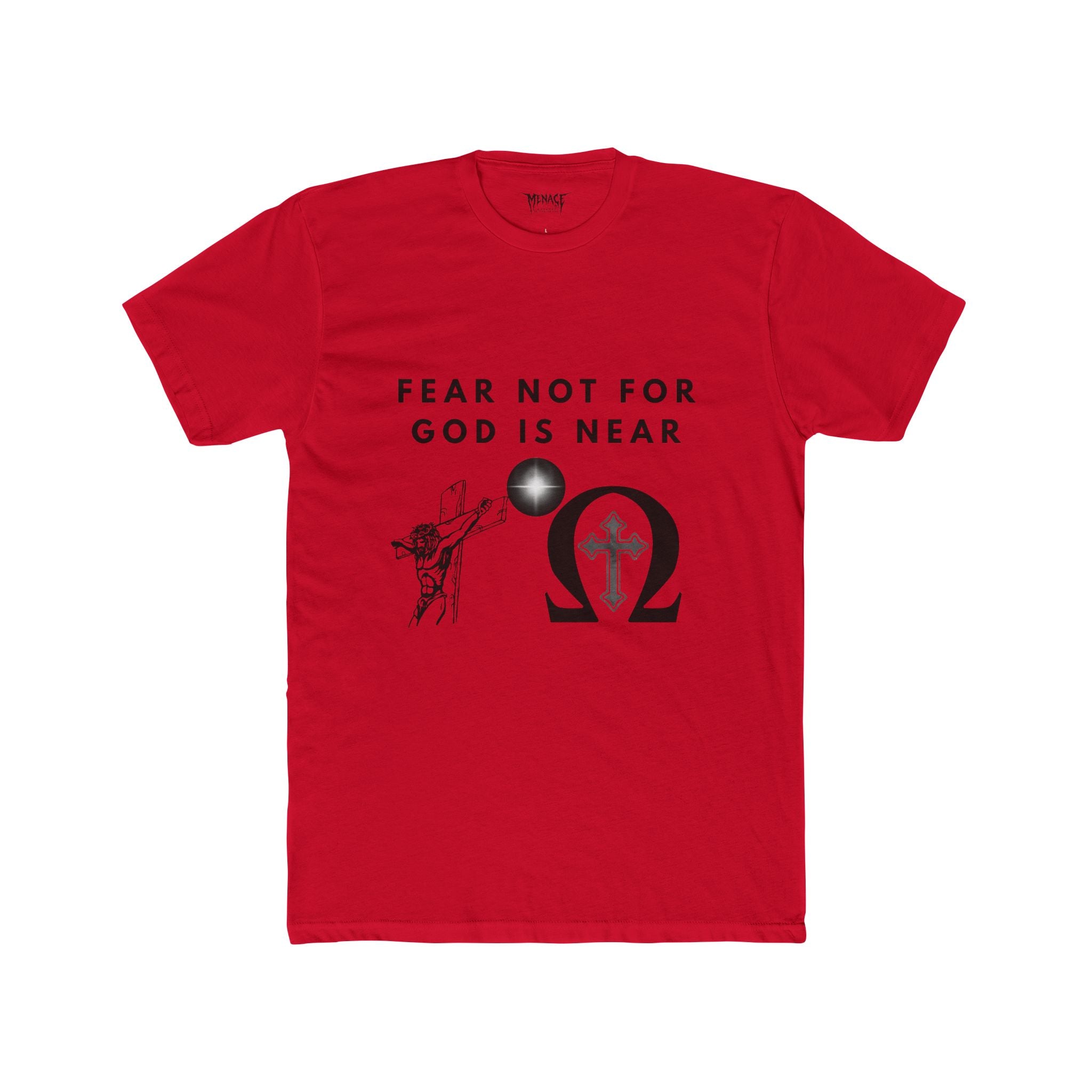 Fear Not for God Is Near Athletic Tee